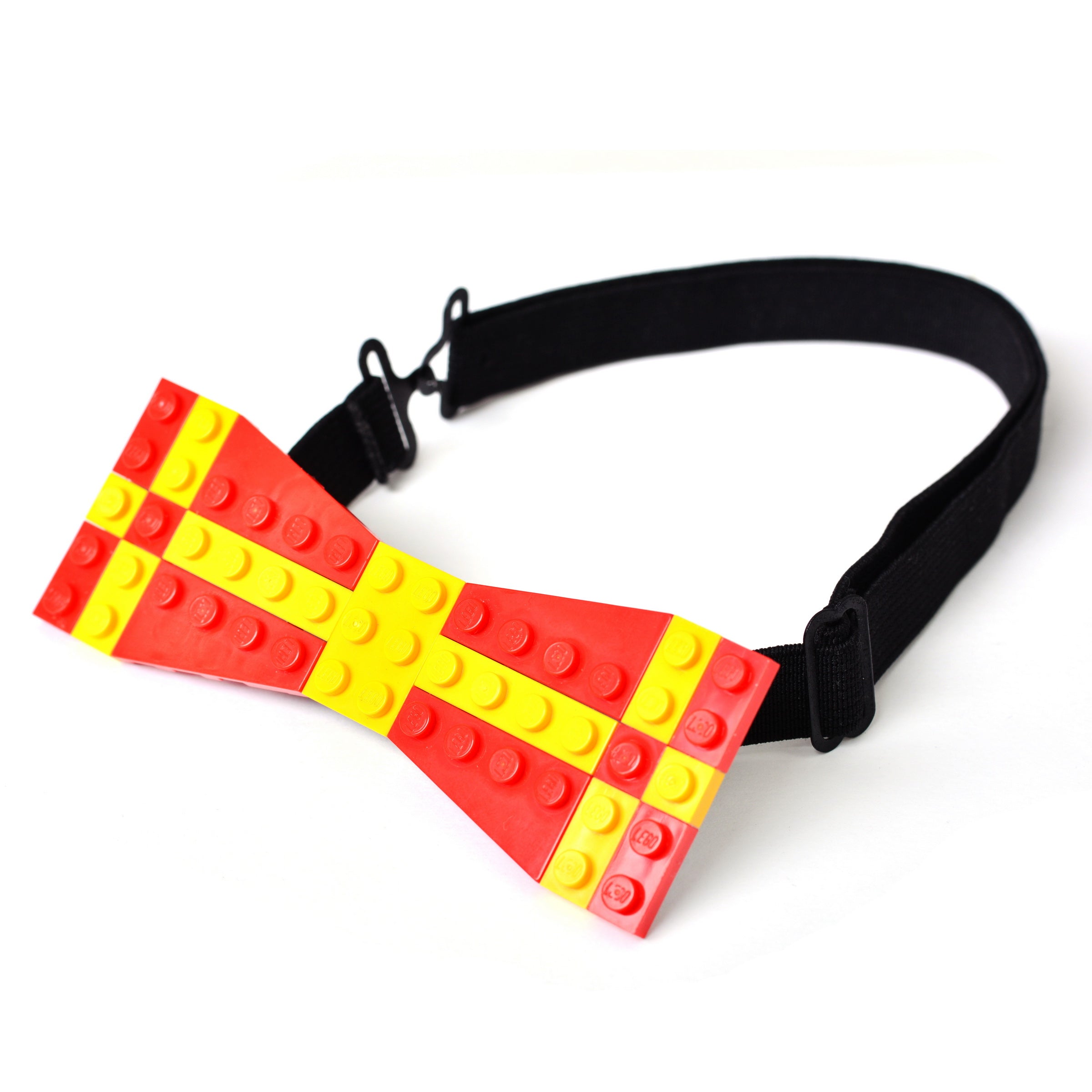 Red with yellow cross pattern