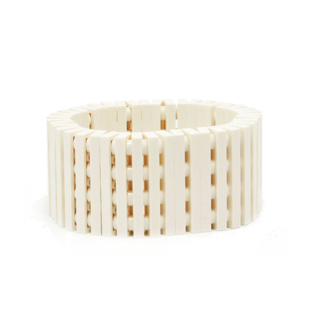 white stripes bracelet