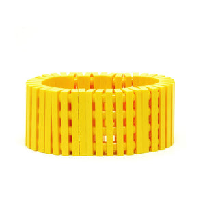 yellow stripes bracelet