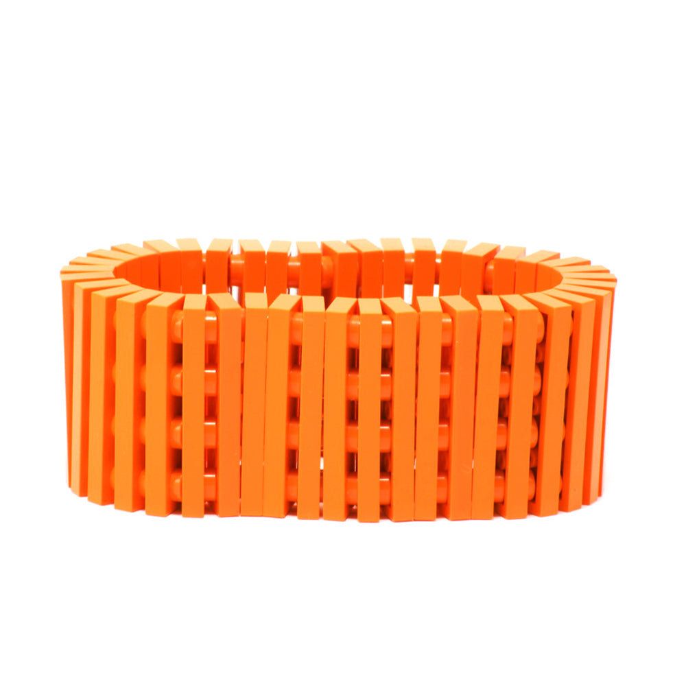 orange stripes bracelet