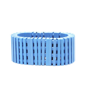 light blue stripes bracelet