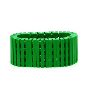 green stripes bracelet