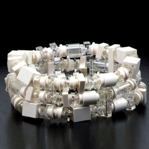 white mix bracelet