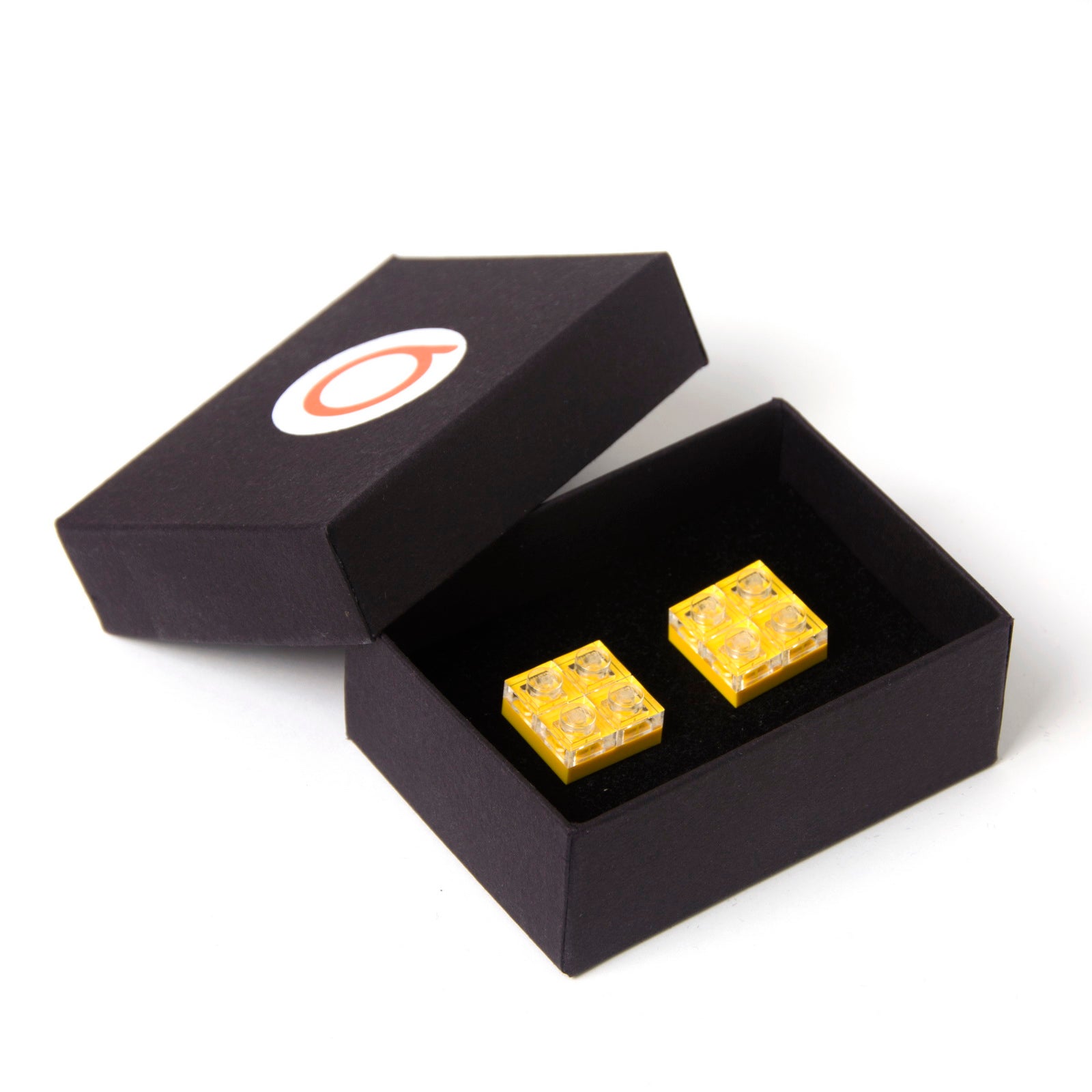 yellow diamonds cufflinks