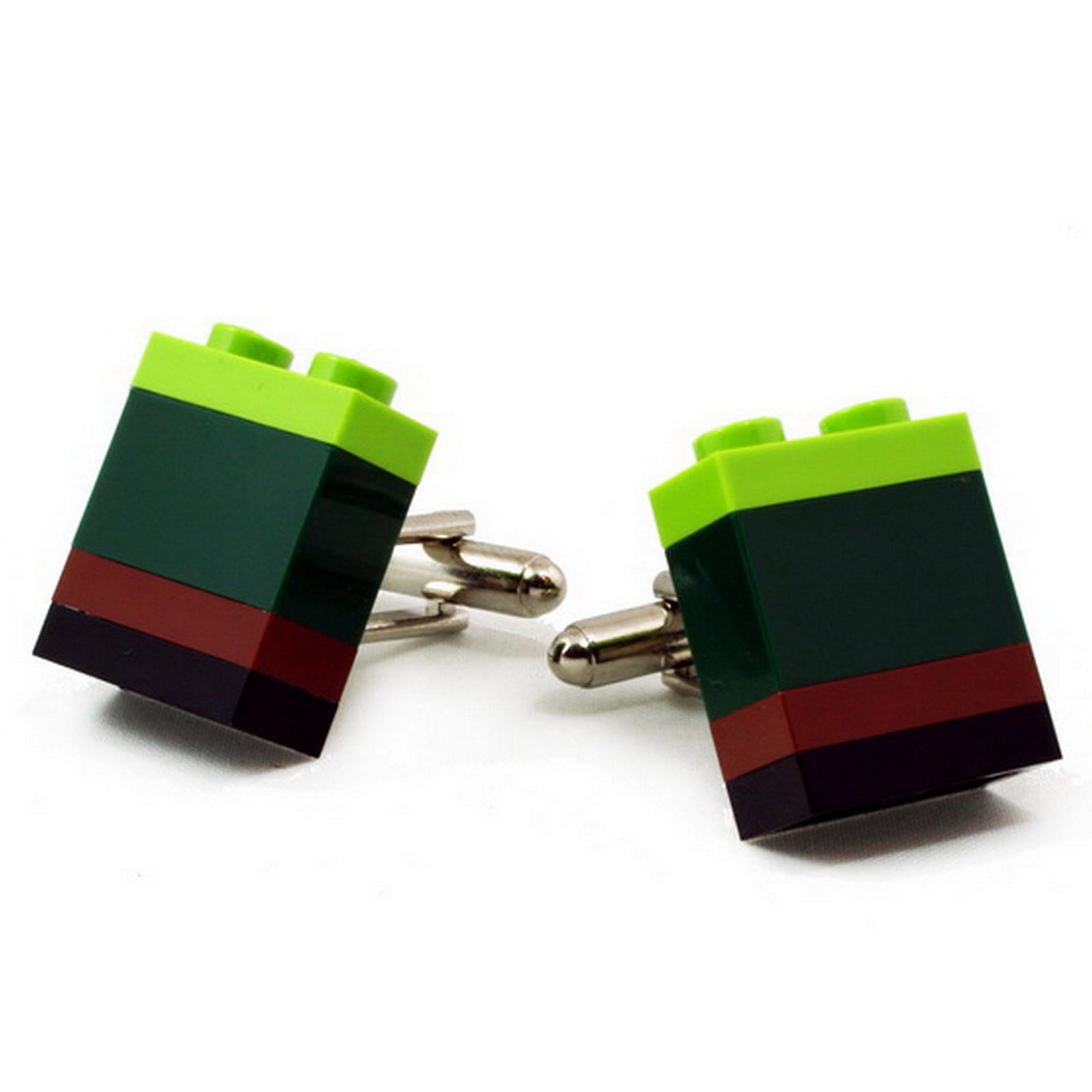 QUEBEC striped cufflinks