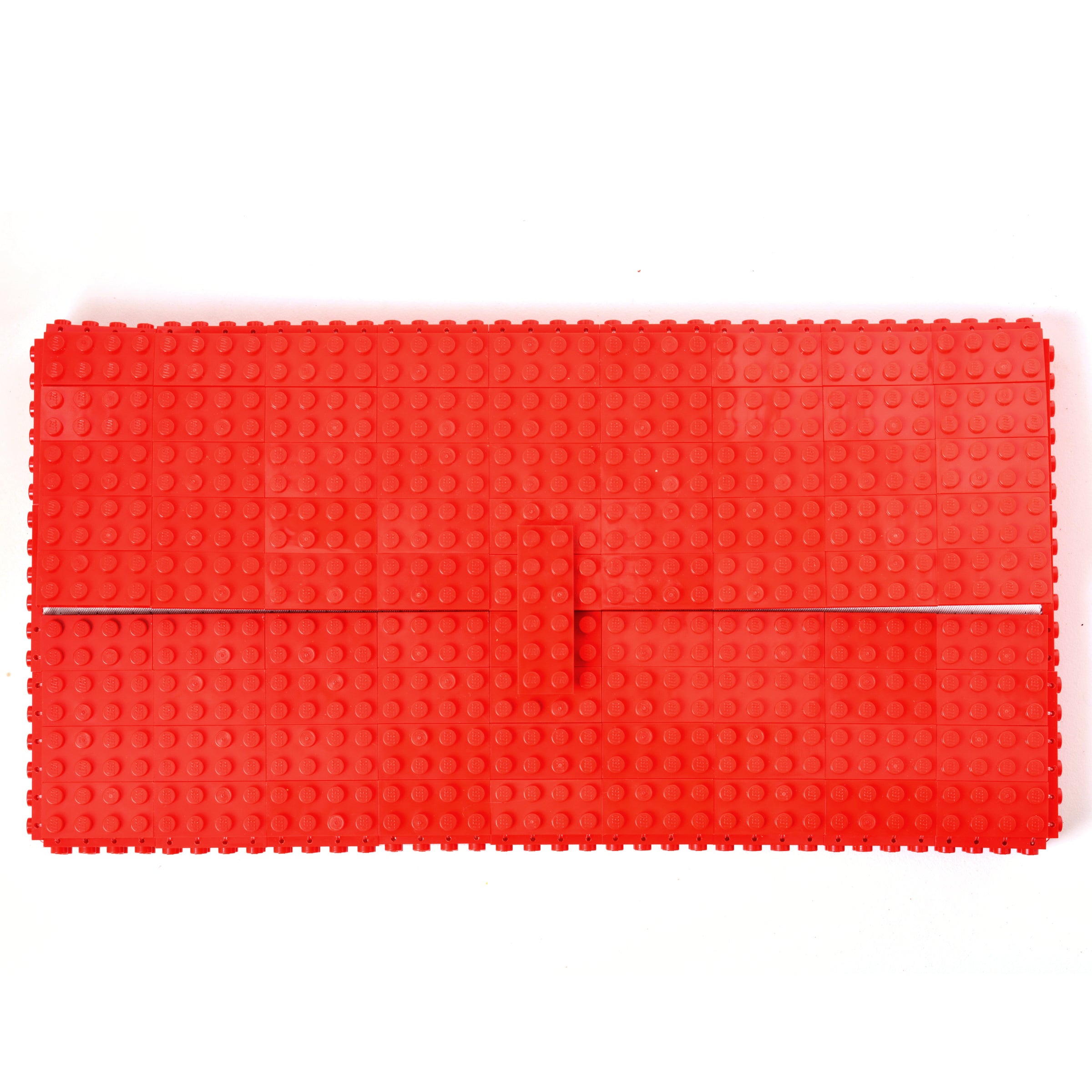 Red oversize clutch