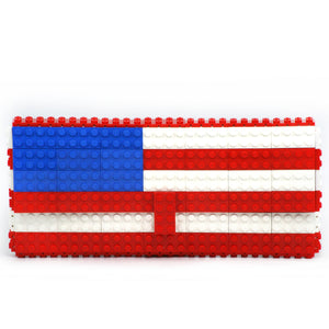 US flag clutch